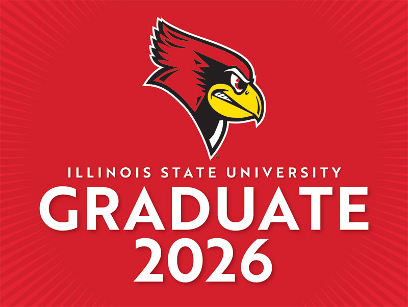 Reggie Illinois State University Graduate 2026 sign